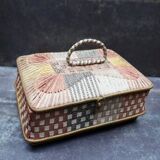 Workbox or old sewing basket