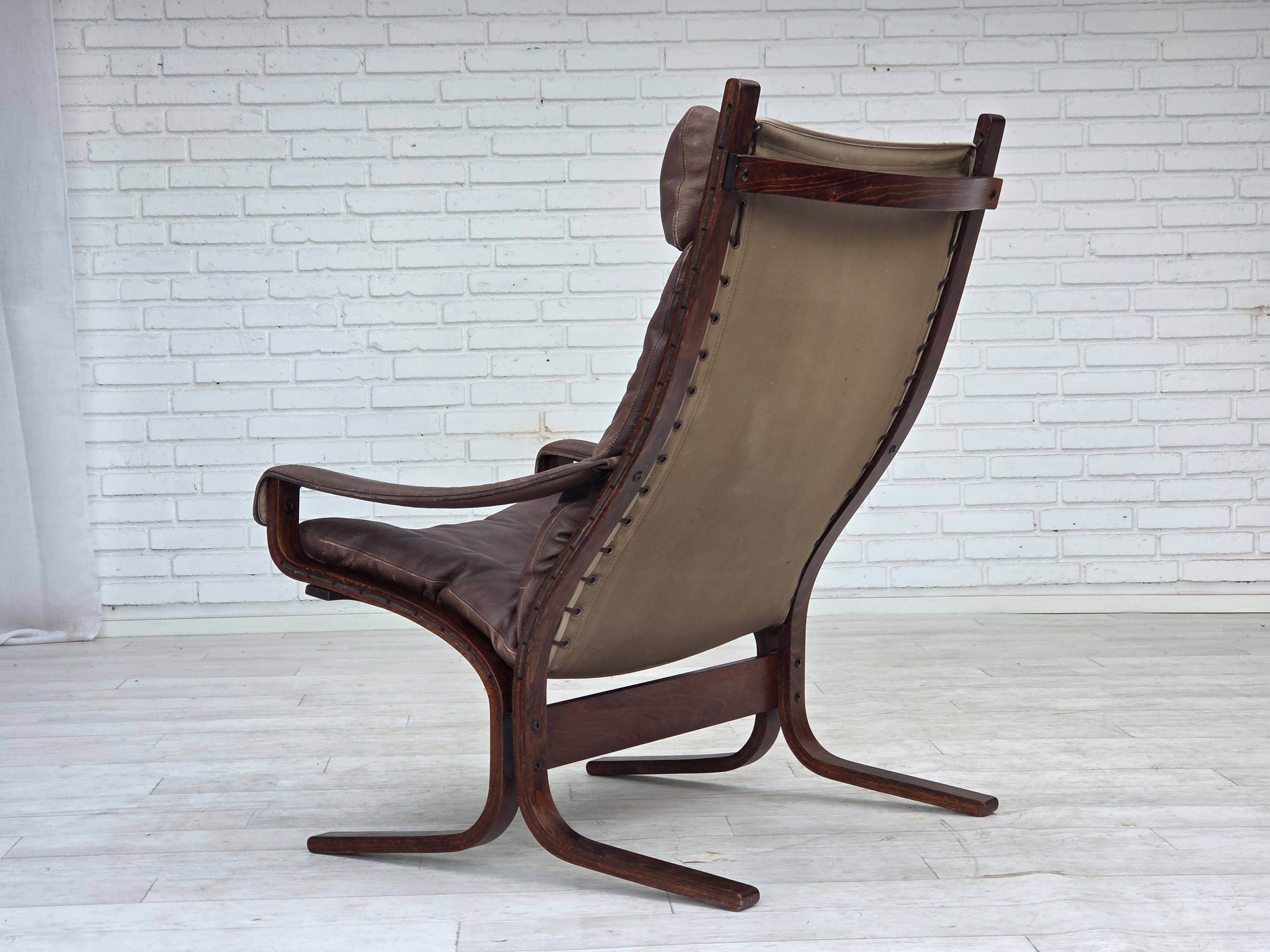 1970s, Norwegian design by Ingmar Relling for Westnofa, model "Siesta".