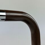 60s 70s table lamp Ingo Maurer Gulp tube lamp chrome metal Space Age