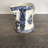 Antique Delft pitcher in blue faience – Late 19th century