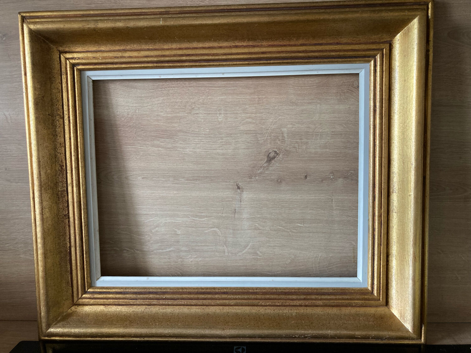 Old gilded frame