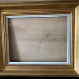Old gilded frame