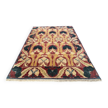 Indian floral rug after William Morris 308x240 cm