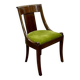 Chaise Empire 19ème en acajou