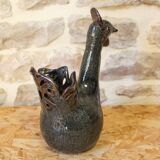Ceramic vase in the shape of a hen