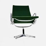 Green EA124 armchair by Charles and Ray Eames for Herman Miller, 1970s