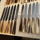 Coffret 24 couteaux en inox et bakelite