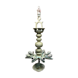 Lustre hebraique etoile juive lampe de chabbat, judaica , bronze