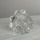Duo of small crystal candlesticks