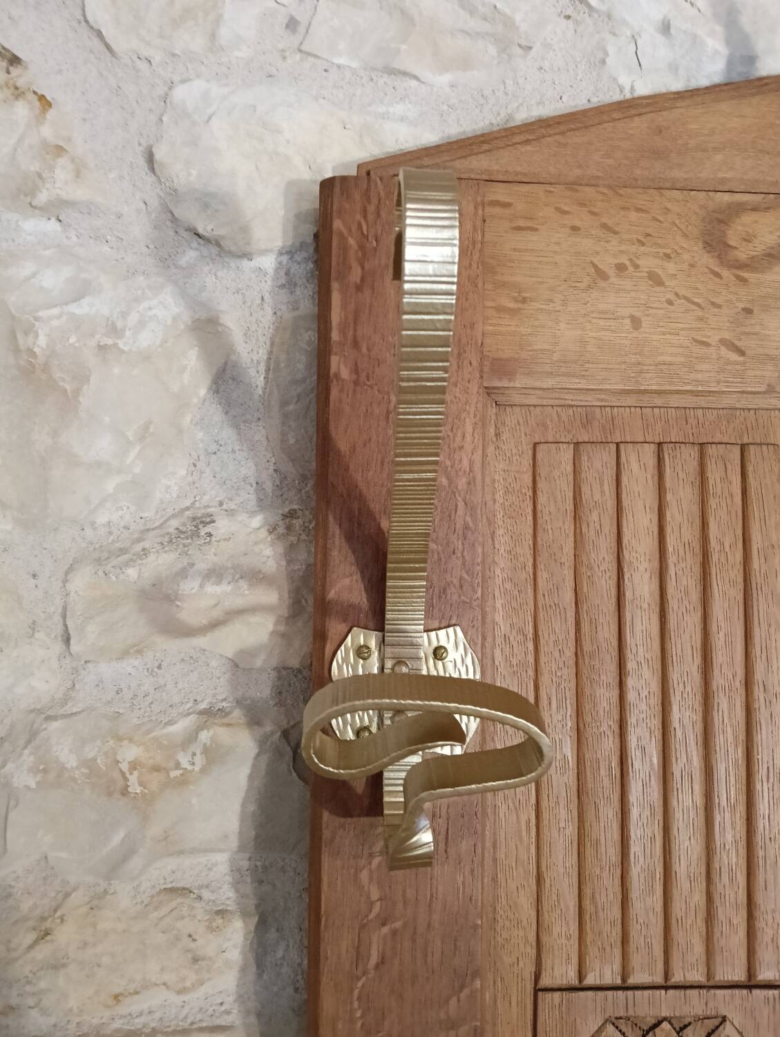 Coat rack solid oak wardrobe