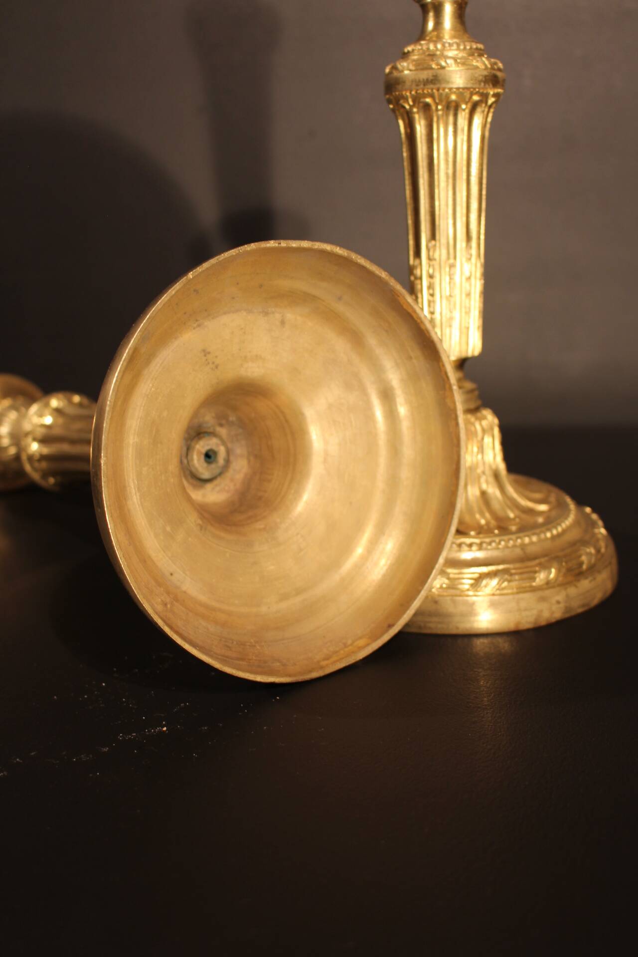 Pair of Louis XVI candlesticks