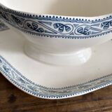 Choisy le roi "Champigny" iron clay sauceboats