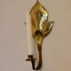 Pair of mid-century Swedish brass sconces