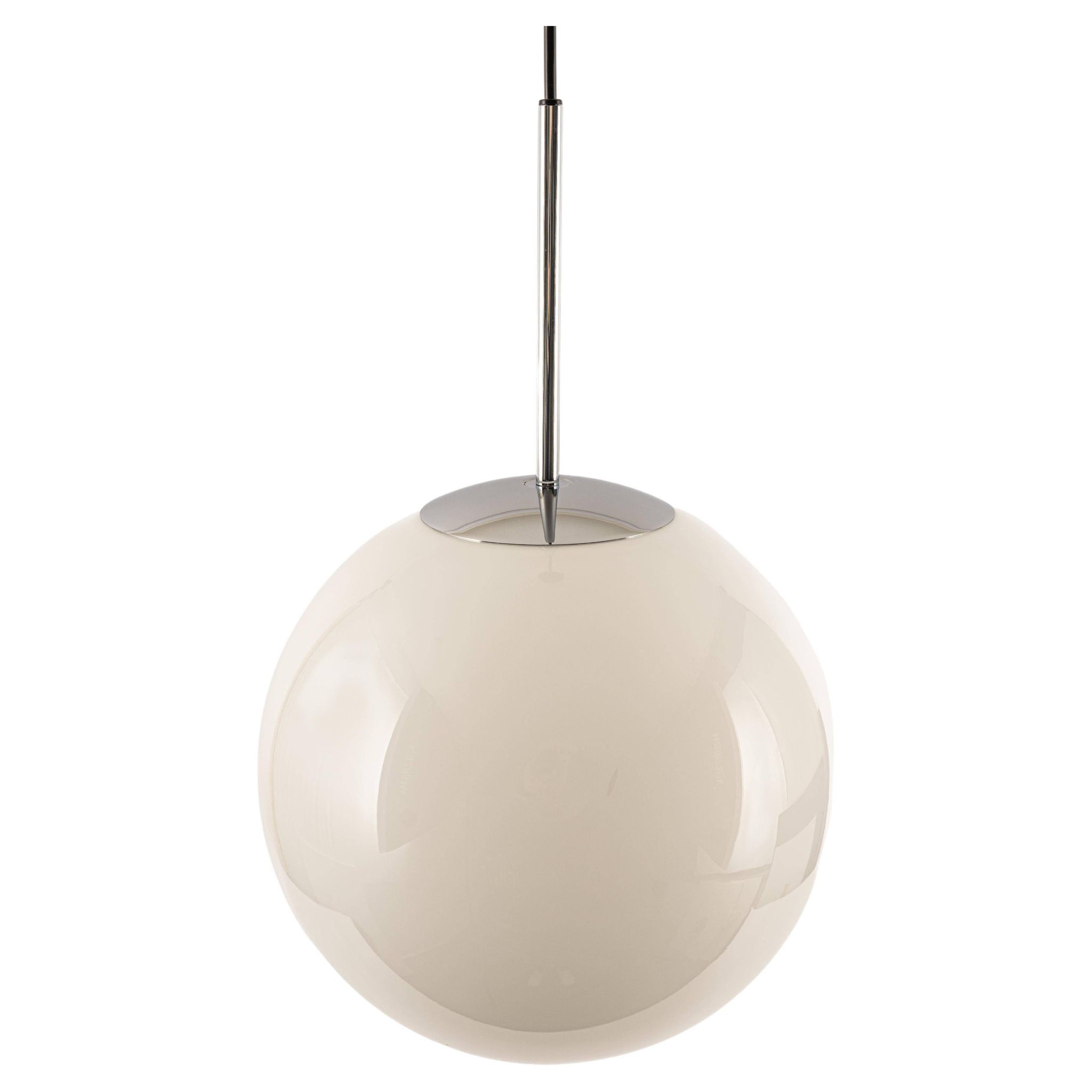 Opal ball pendant by Peill Putzler, Germany, 1970s