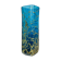 Vase verre Gozo Cittadella bleu et doré
