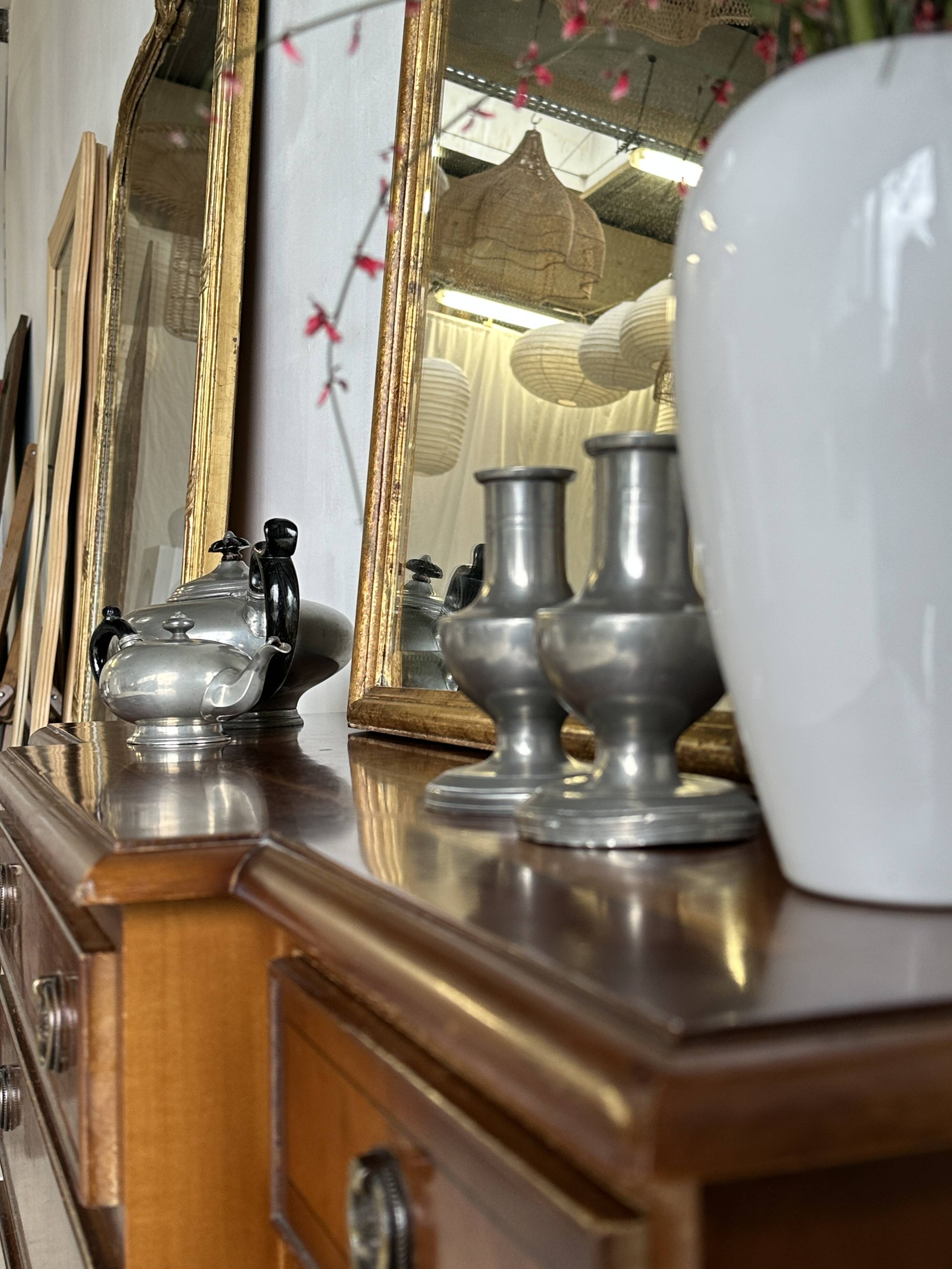 Chiffonier, small 19th century storage unit 1m12 x 74 x 35