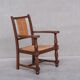 Pair of Mid-Century Rush French Armchairs