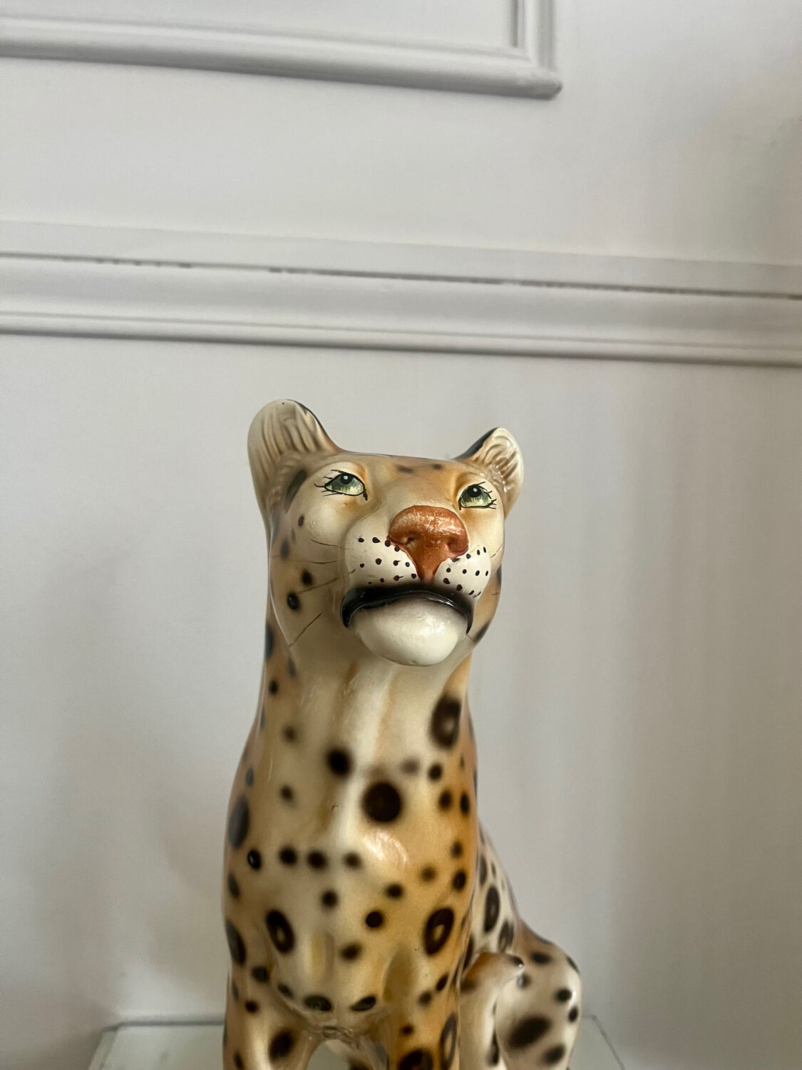 Vintage ceramic panther