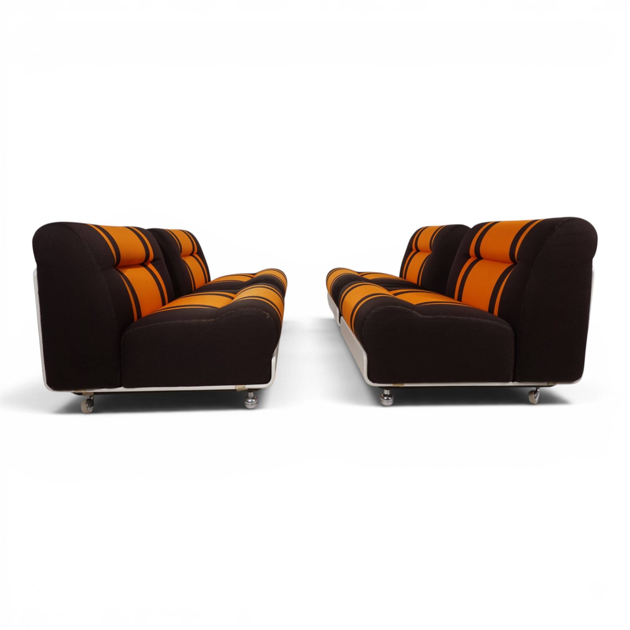 Canapé modulaire Cor Concha 4 pièces space age par Jo Otterpohl, 1970