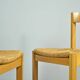 Vintage dutch design oak dining chairs, 1960s