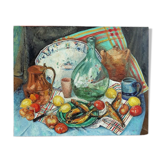 Oil on canvas