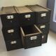 Vintage wooden boxes 50s