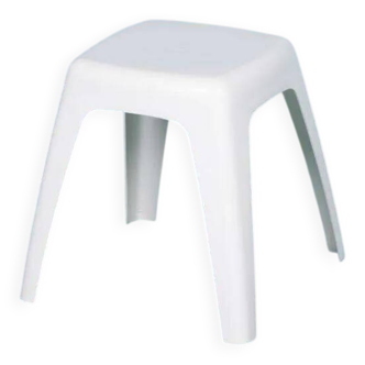 Minimalist organic stool from the 70s Space Age.