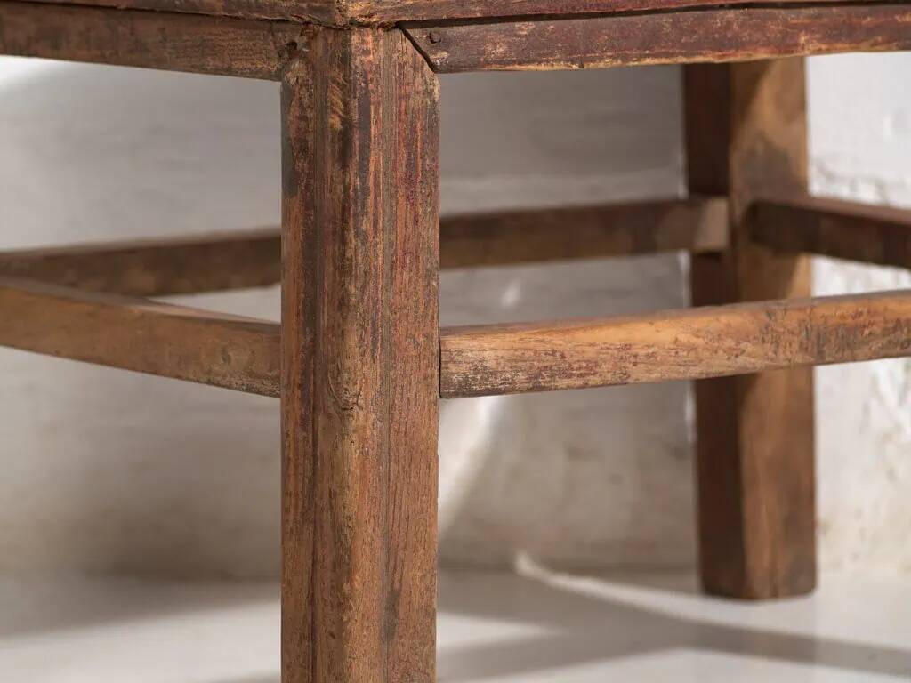 Ancient Asian coffee table (c.1900) #4