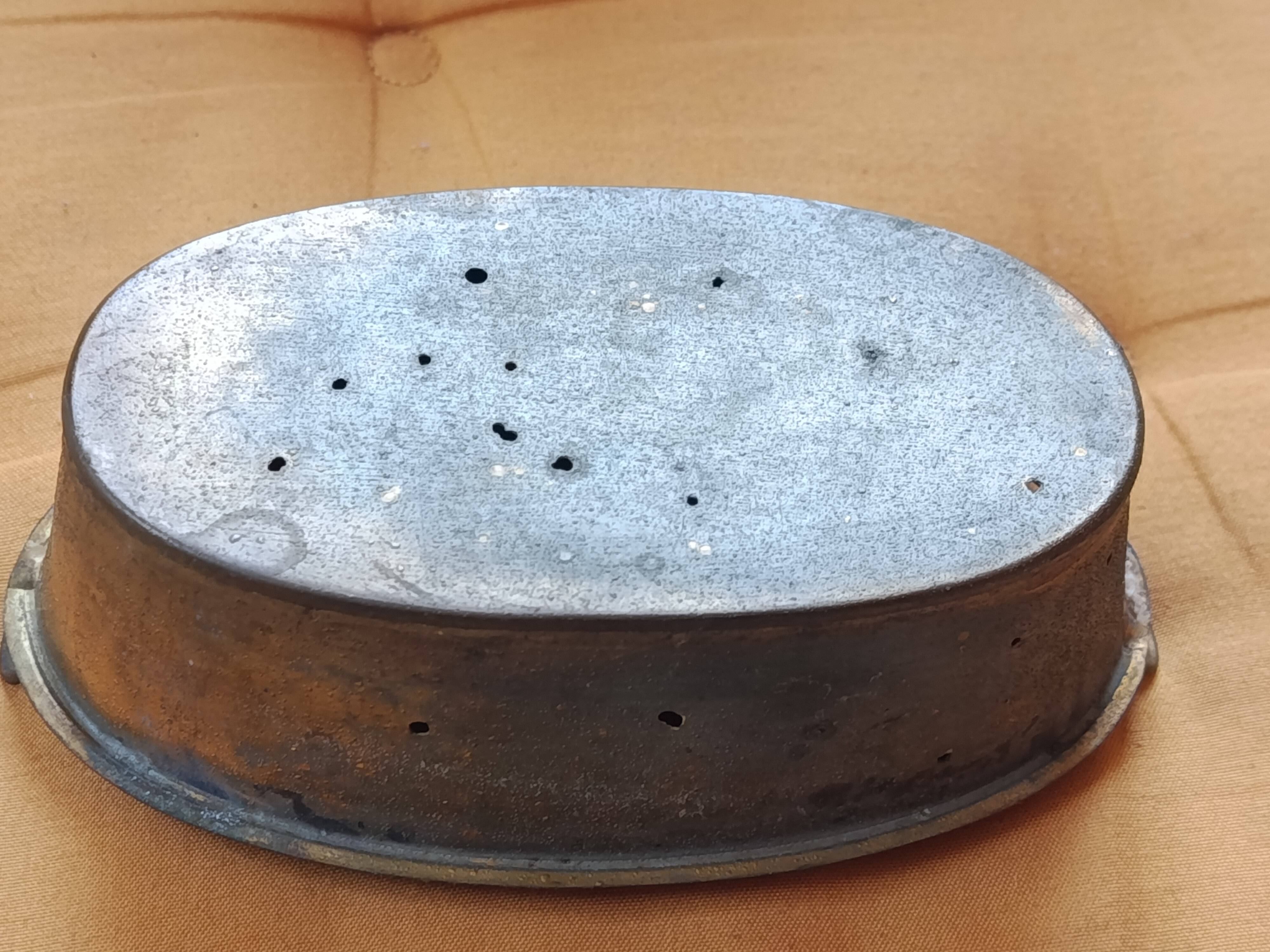 TABLE JARDINIERE XIX cast iron Louis XV Rococo style with tin container