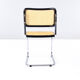 Ensemble de quatre chaises italiennes modernes Marcel Breuer B32 Cesca du milieu du siècle, années 70