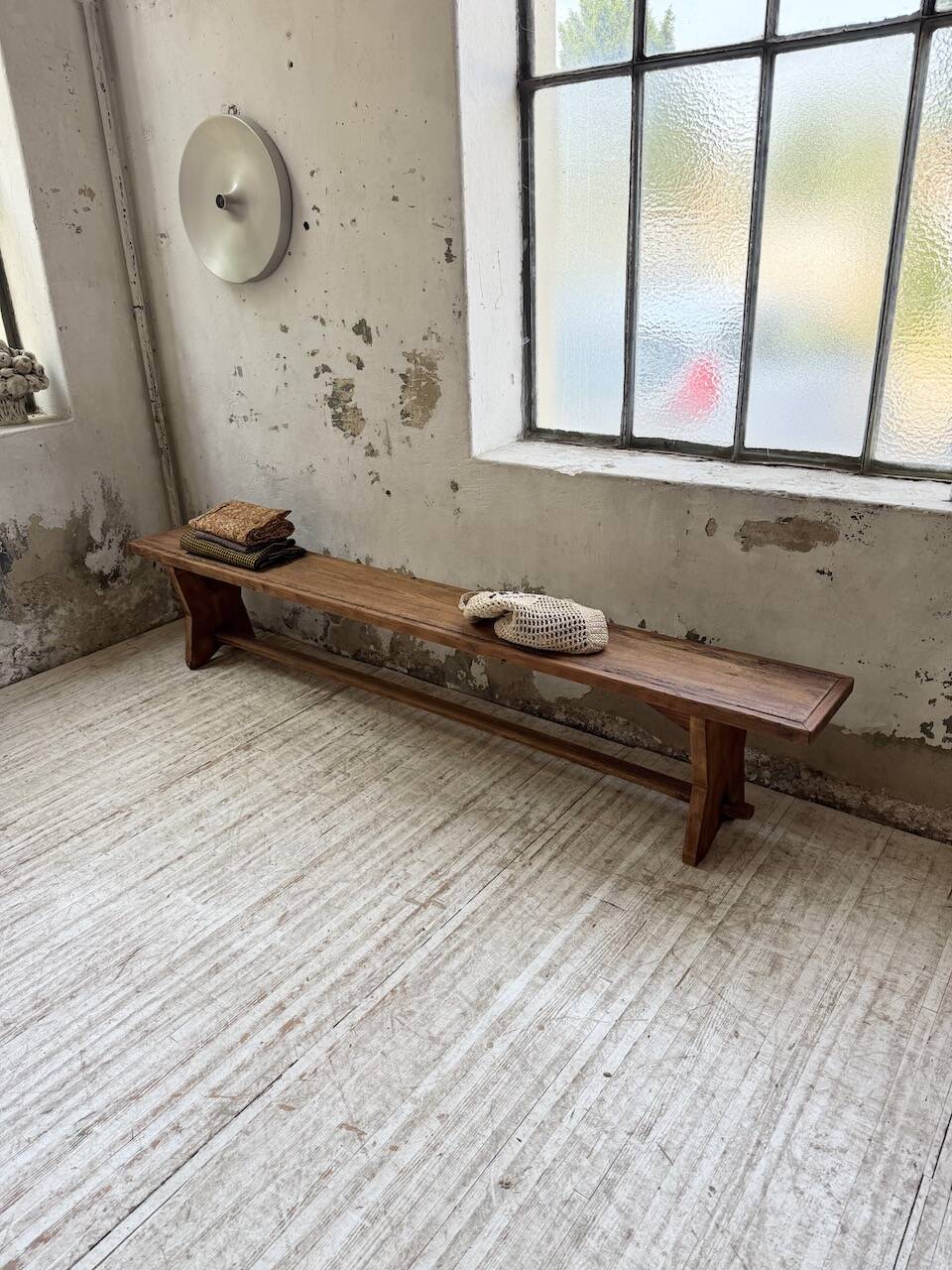 2.5m XL pine farm bench