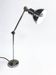 Vintage industrial chrome work light by AGI, 1930s