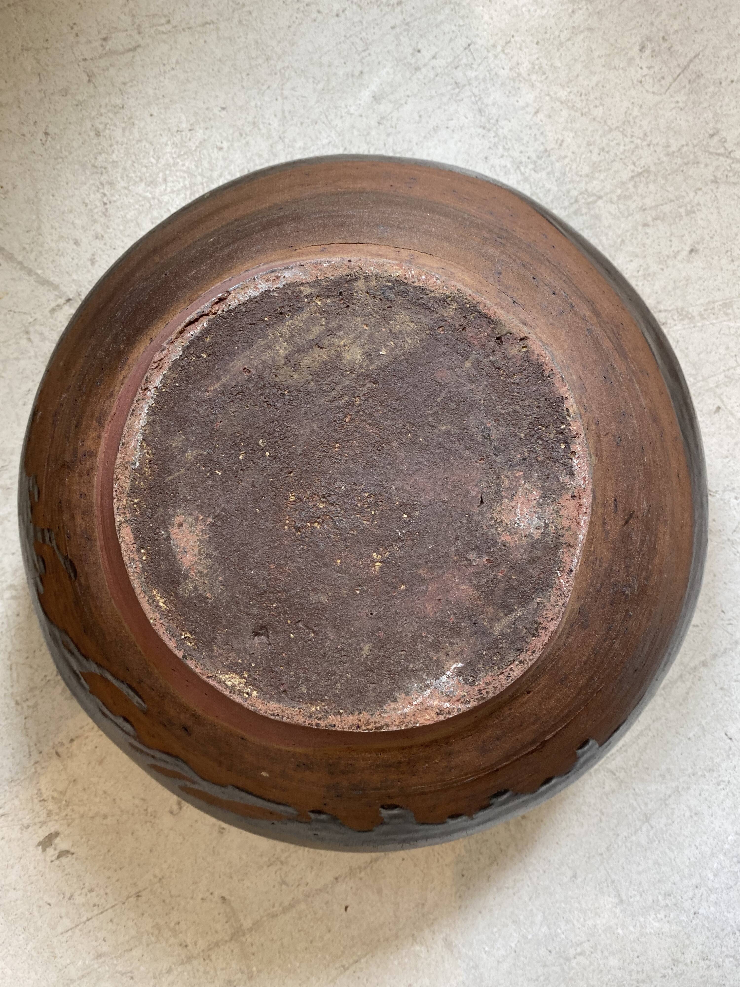Chinese jar in glazed stoneware, XVII eme