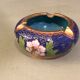 Old ashtray in cloisonné enamel japanese floral decoration
