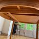 Table ronde extensible en teck
