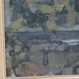 Swedish Oil on Canvas – "Obscured by Trees" by Alvar Jansson