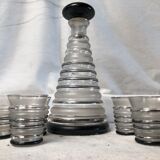 Vintage bohemian crystal carafe