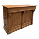 Oak counter from the 1950s