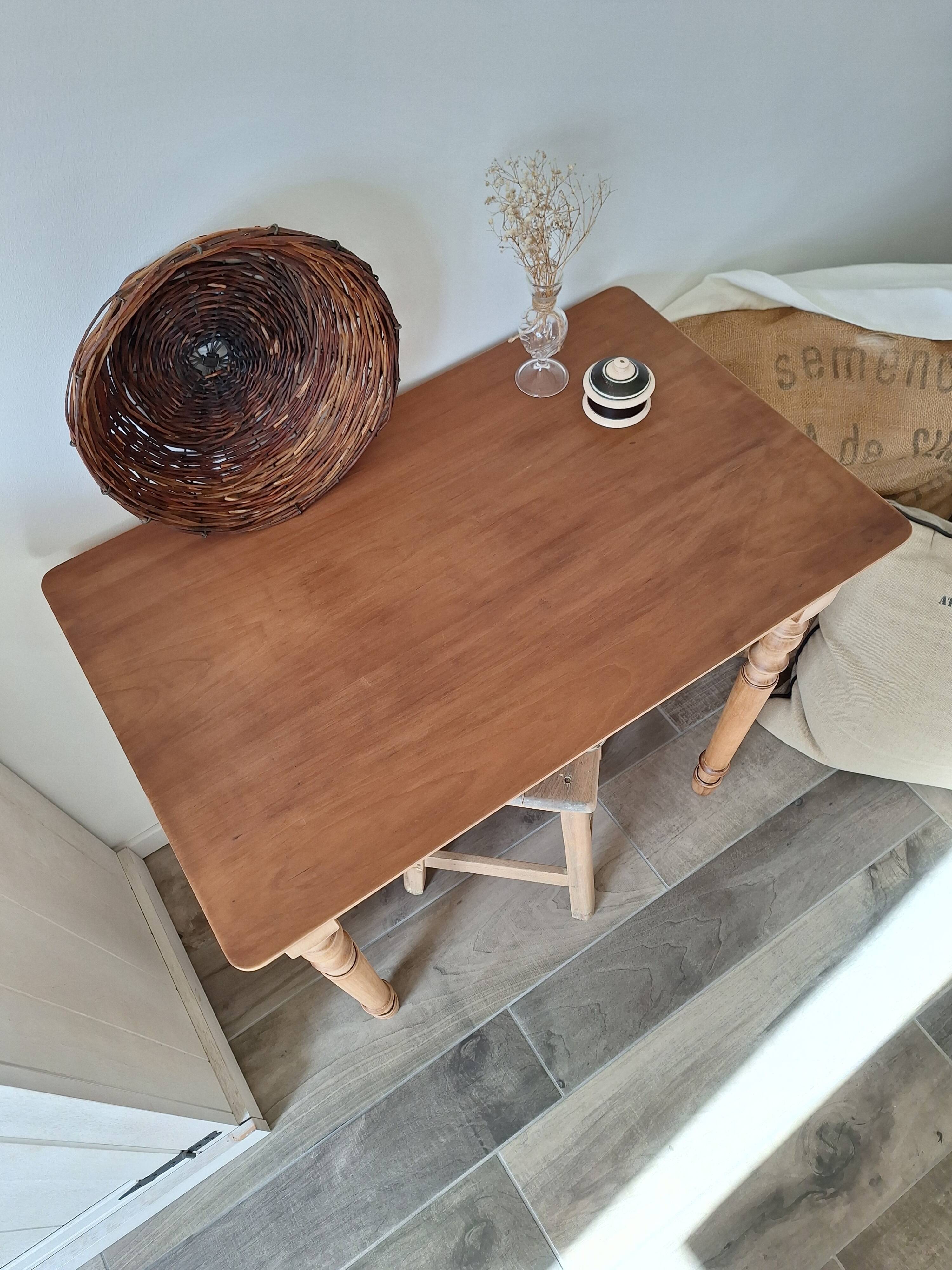 Vintage Country Farmhouse Desk / Console / Side Table