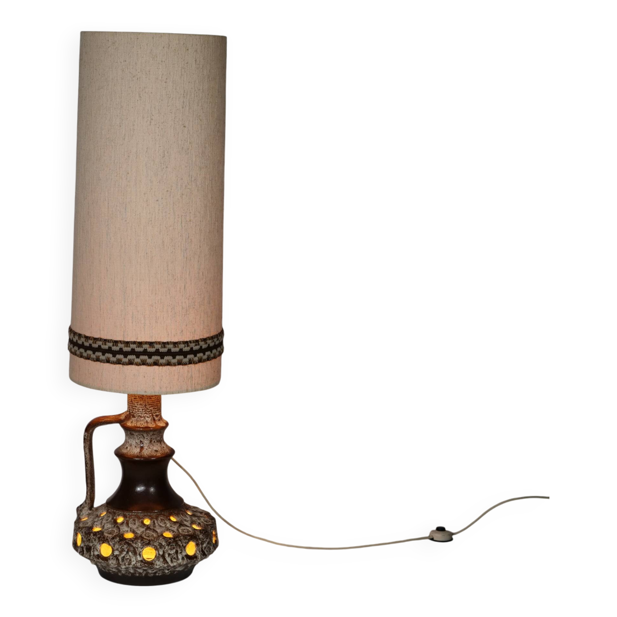 Fat Lava Floor Lamp 1960s Design