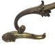 Applique murale en bronze classique, Pologne, années 1900.