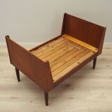 Teak bed, Danish design, 1970s, manufactured in Denmark