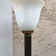 Art Deco modernist tulip floor lamp Mazda