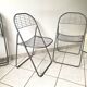 2 folding chairs Äland IKEA design Niels Gammelgaard vintage 90s