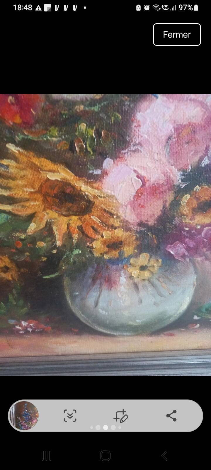 Oil on canvas Pirelli