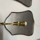 Art Deco Brass Mirrored Sconces Set of 2 1950’s