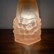 Art Deco pink glass tulip signed ROS / Degué – circa 1930-1940