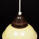 Glass pendant lamp, Danish design, 1970s, production: Denmark