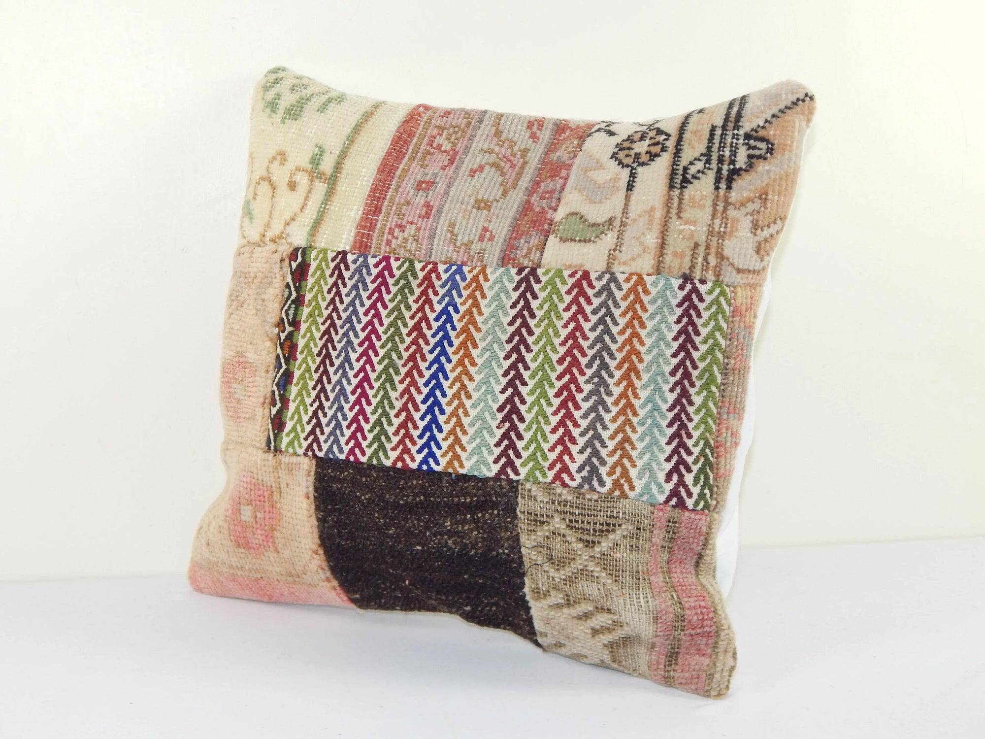 Vintage Turkish cushion cover 51x46 cm