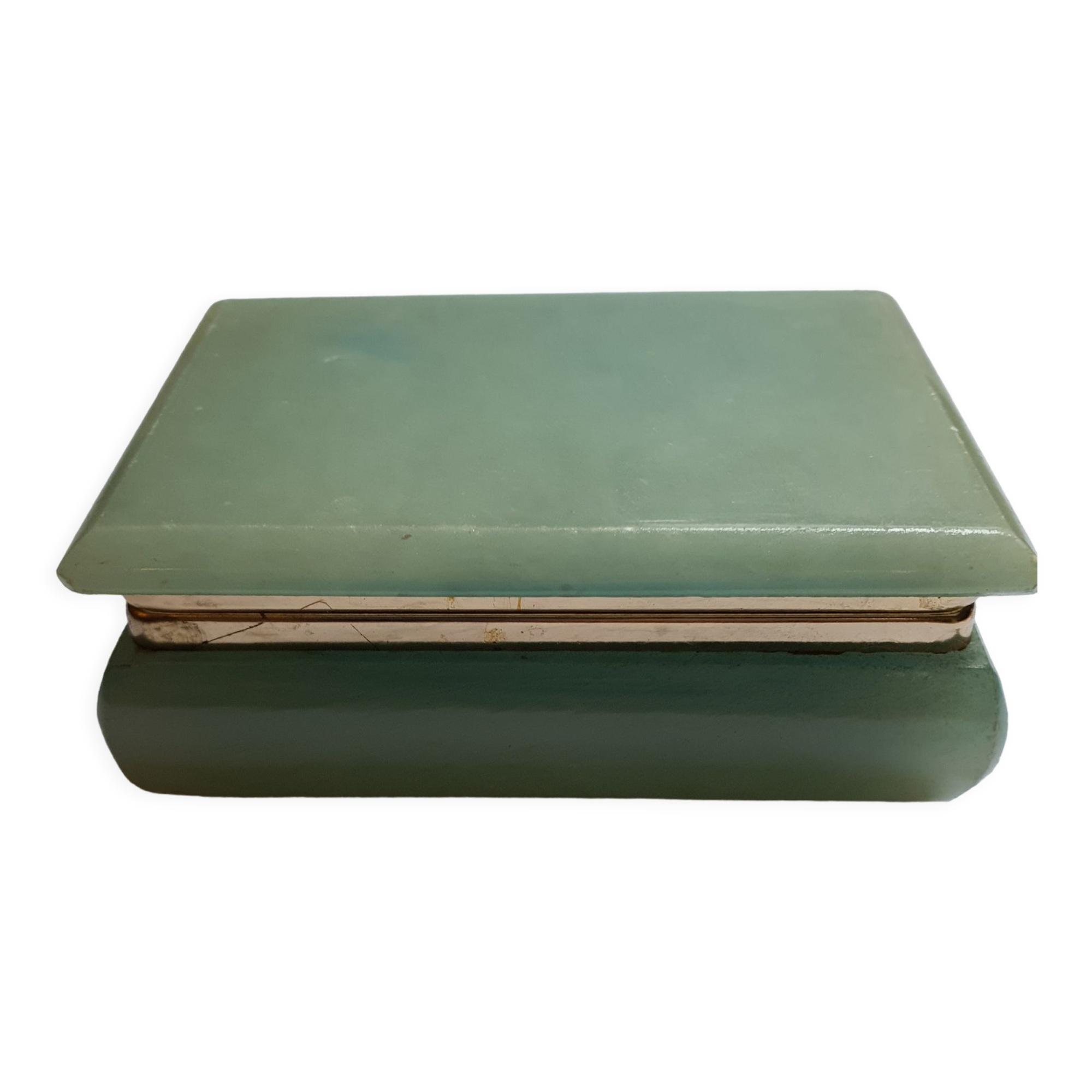 Vintage onyx marble jewelry box